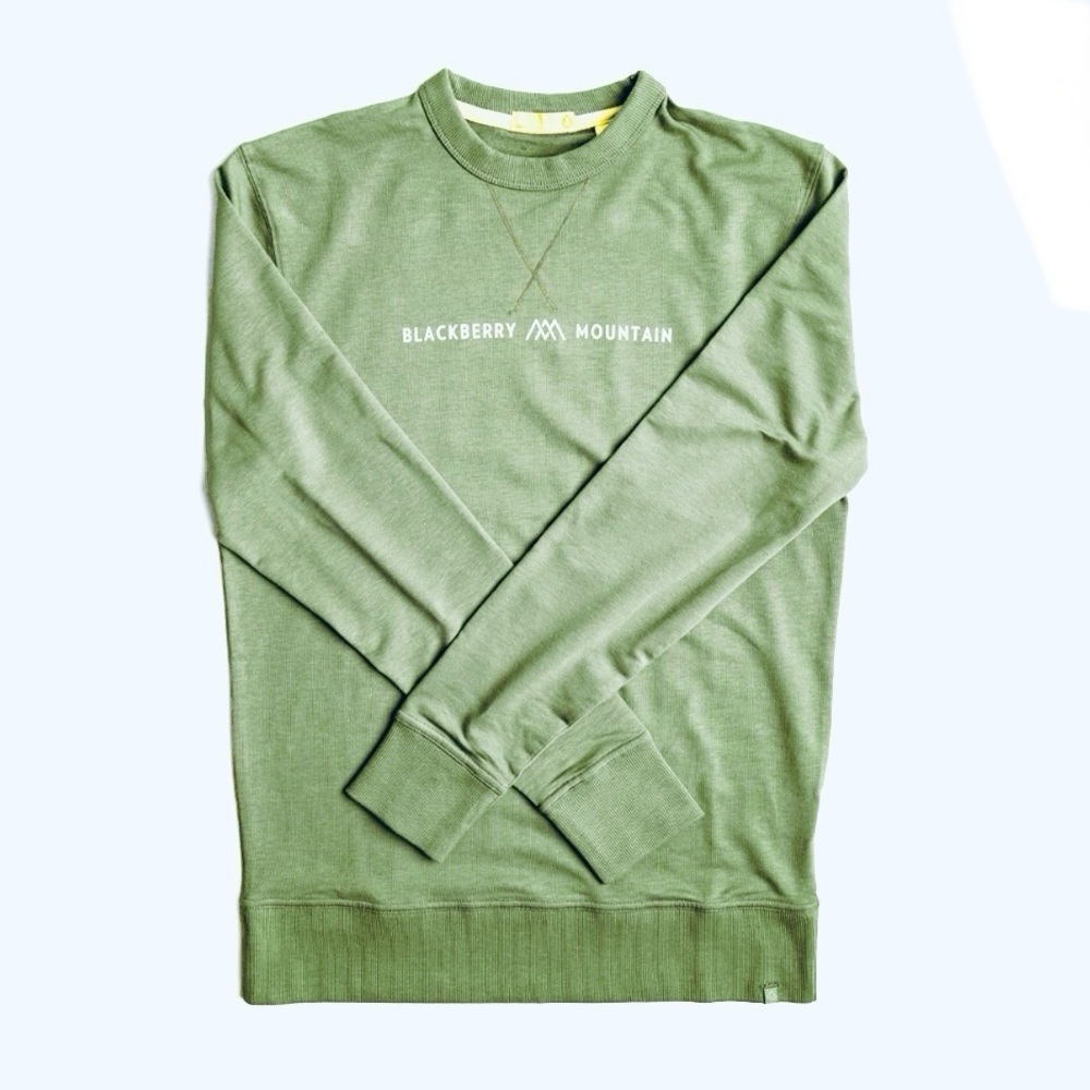 BLACKBERRY FARM SHOP Green Men's Sweatshirt